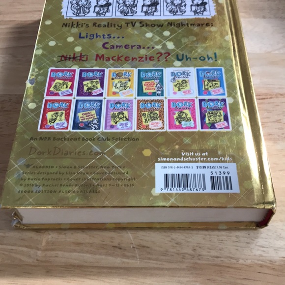 COPY - ☘️2 for $10 Sale☘️Dork Diaries #7 Tales from a Not-So-Glam Tv Star, ages… - Picture 15 of 15